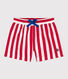 Baby-Badeshorts mit Streifenmuster