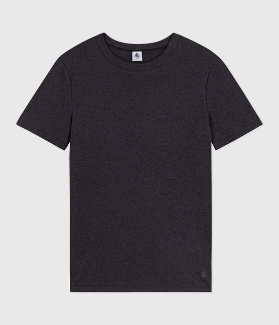 Kurzärmeliges Damen-T-Shirt L’Iconique aus Baumwolle grau CITY CHINE