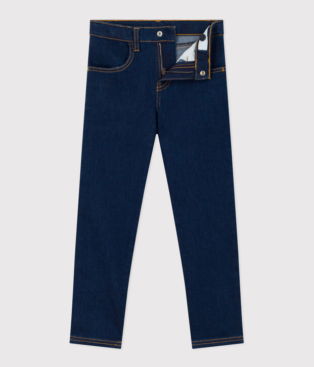 Hose in Slim Fit-Passform aus Denim f&uuml;r Kinder/M&auml;dchen blau