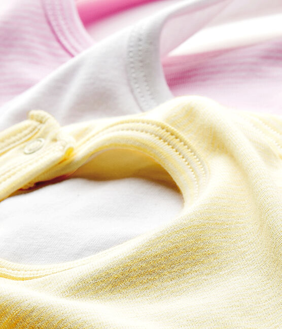 Baby-Lätzchen im 3er-Set weiss LOT