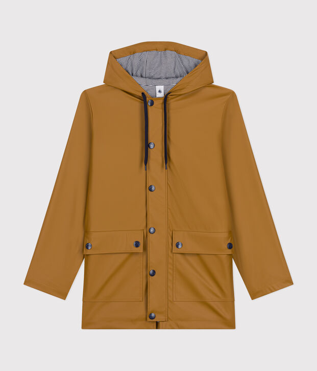 Ikonische Regenjacke f&uuml;r Damen und Herren braun