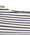 Robe marinière femme en jersey lourd beige COQUILLE/blau SMOKING