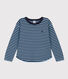 Langärmeliges T-Shirt aus Doppeljersey für Kinder/Jungen