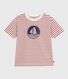 Kurzärmeliges Kinder-T-Shirt mit Muster