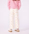 Kinder Wide Leg-Hose aus Baumwolle naturfarben/vielfarbig