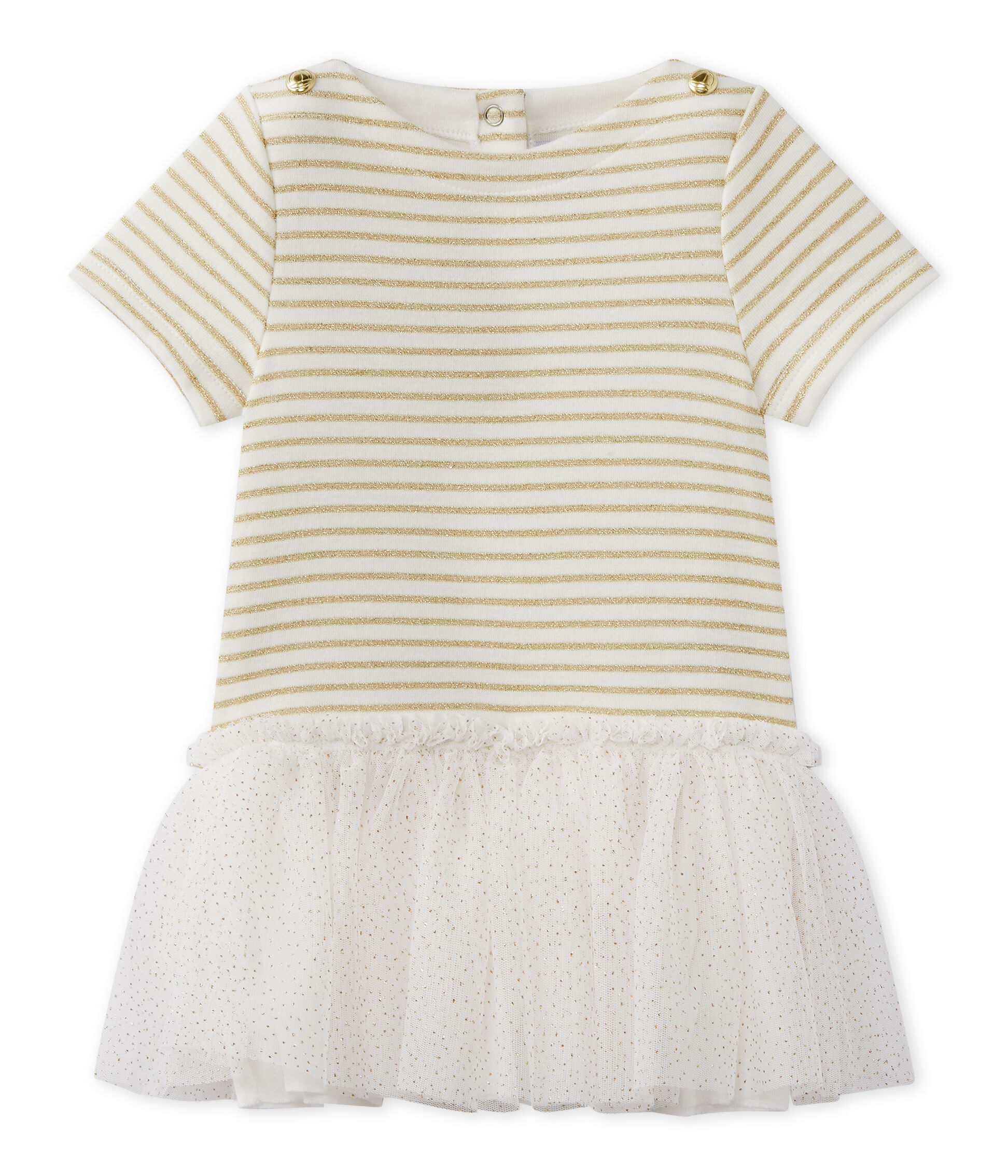 Petit Bateau Baby-M/ädchen Kleid