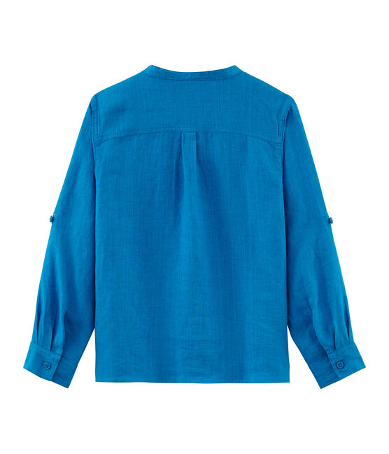 Kinderhemd Jungen blau RIYADH