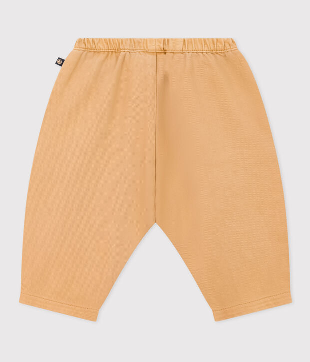 Baby-Hose aus farbigem Denim beige
