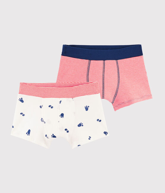 Set mit 2 Boxershorts mit Yetitatzen-Print für kleine Jungen variante 1