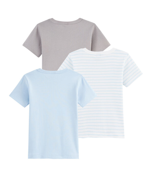 3er-Set T-Shirts f&uuml;r kleine Jungen vielfarbig