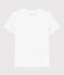 T-Shirt aus Sea-Island-Baumwolle für Damen weiss MARSHMALLOW