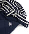 Wattierte Kinder-Jacke blau SMOKING