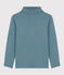 Kinder-Rollkragenshirt aus einfarbiger Baumwolle GOBELIN