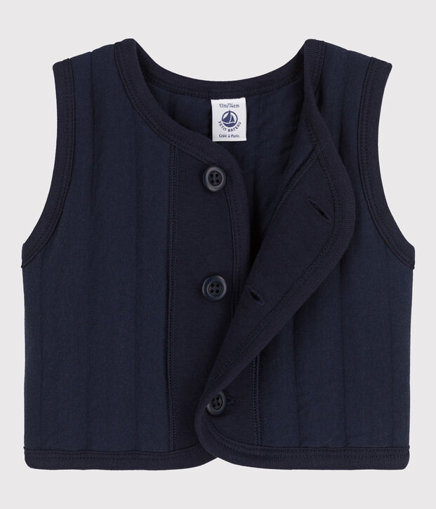 Baby-Weste aus gestepptem Doppeljersey SMOKING