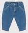 Baby-Jeans aus 100 % umweltfreundlichem Denim blau DENIM
