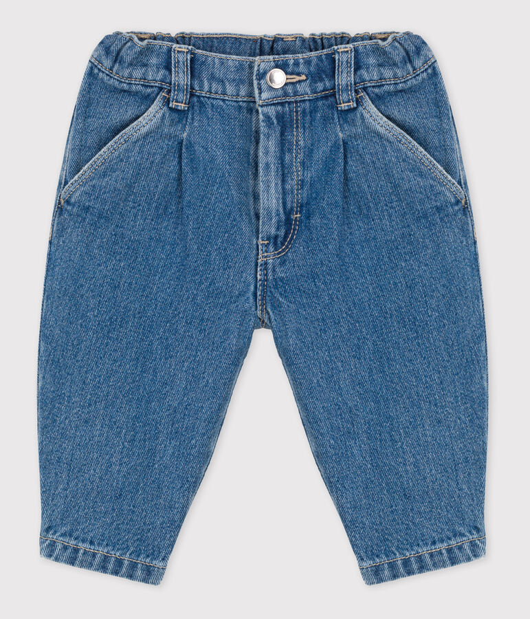 Baby-Jeans aus 100&nbsp;% umweltfreundlichem Denim blau
