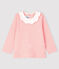 Langärmelige Baby-Bluse für Mädchen rosa MINOIS