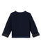 Baby-Cardigan aus gestepptem Doppeljersey für Mädchen blau SMOKING CN
