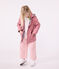 Klassische Kinder-Regenjacke für Mädchen und Jungen rosa ROSEWOOD