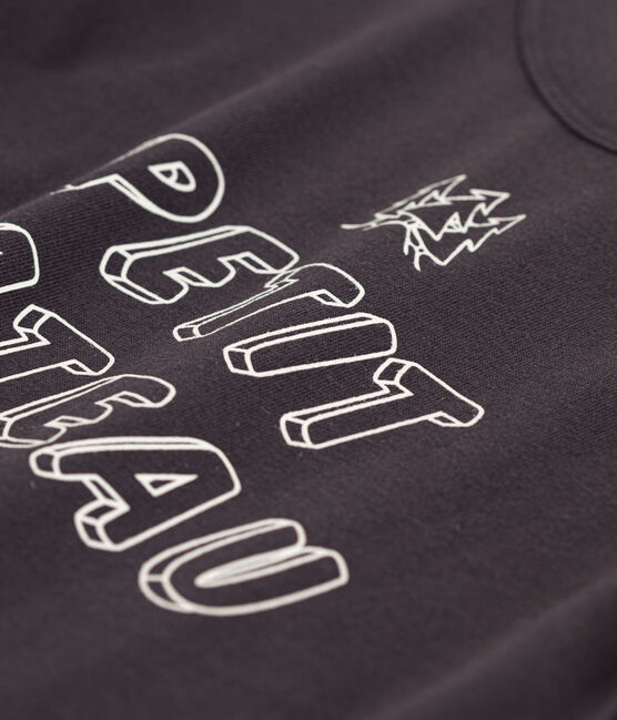 Langärmeliges Kinder-T-Shirt aus Baumwolle für Jungen grau DUMBO