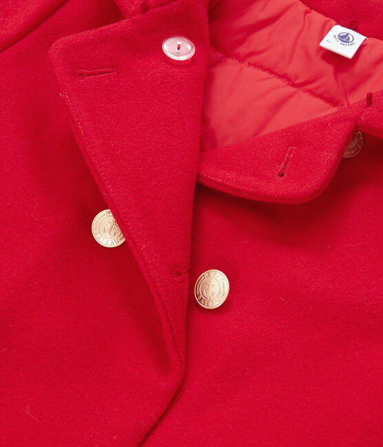 Mantel für Mädchen rot FROUFROU
