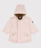 Wasserabweisender Baby-Parka rosa SALINE