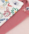 3er-Set langärmelige Bodys aus Baumwolle mit Blumenmotiv für Babys variante 1