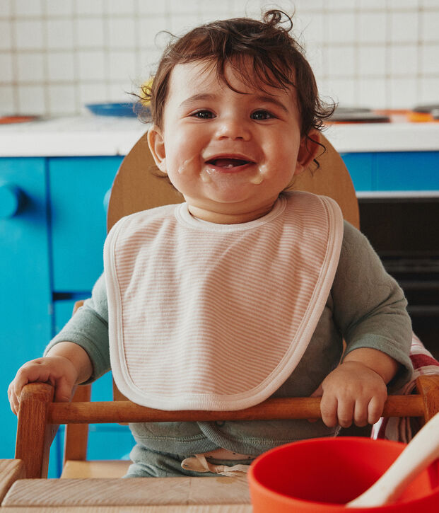 2ER-SET BABY-L&Auml;TZCHEN AUS BAUMWOLLE vielfarbig