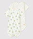 2er-Set Baby-Bodies aus Baumwolle mit Rüschenkragen