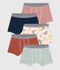 5er-Set Kinder-Boxershorts mit Rollermotiv aus Baumwolle
