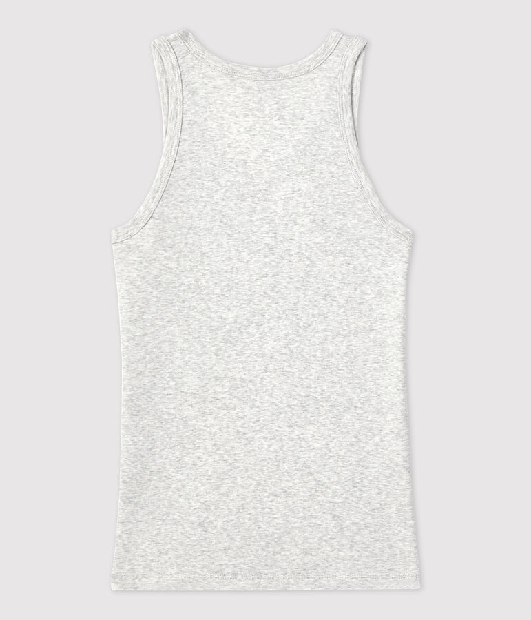 Tanktop L&rsquo;ICONIQUE aus Baumwolle f&uuml;r Damen grau BELUGA CHINE