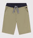 Bermudas aus Baumwoll-Serge für Jungen