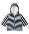 Gestreifte Jacke für Baby Jungen blau SMOKING/weiss MARSHMALLOW