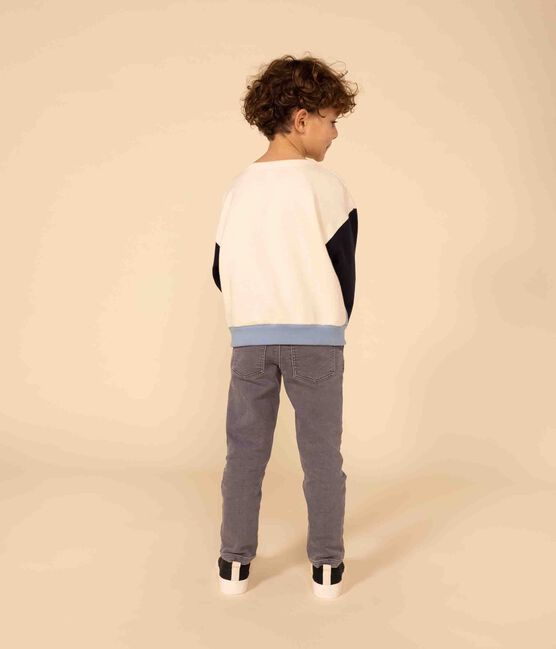 Sweatshirt aus Molton weiss AVALANCHE/ MULTICO