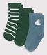 3 Paar Babysocken aus Baumwolle