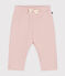 Baby-Hose aus gestepptem Doppeljersey rosa SALINE