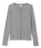 Emblematischer Cardigan für Damen blau SMOKING/weiss LAIT