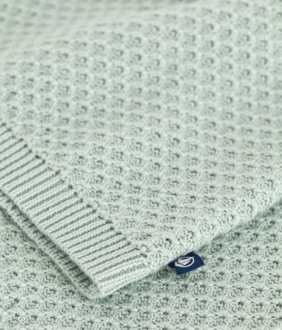 Cardigan aus Baumwolle Kinder/Mädchen grün HERBIER