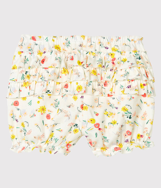 Baby-Slips f&uuml;r M&auml;dchen weiss/vielfarbig