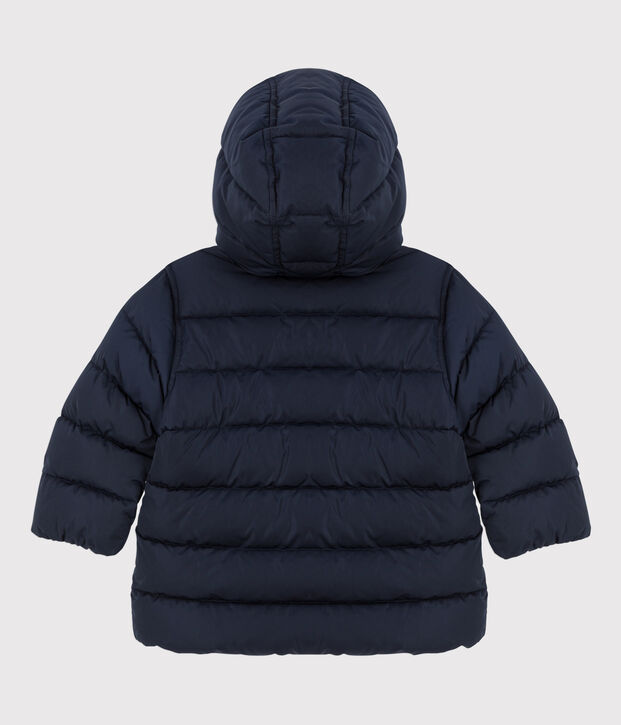 Recycelter Baby-Anorak blau