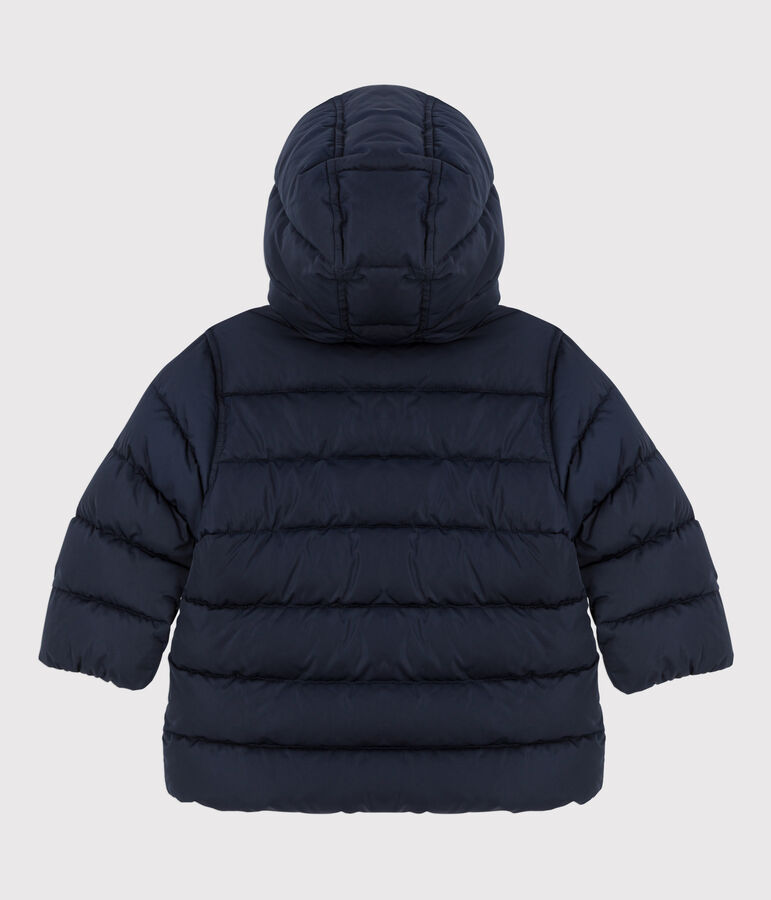 Recycelter Baby-Anorak blau
