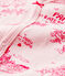 Baby-Strampler aus Doppeljersey mit Paris-Motiv im Toile-de-Jouy-Stil für Mädchen rosa FLEUR/rosa GROSEILLER