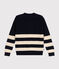 Damen-Pullover aus Baumwolle blau SMOKING/ AVALANCHE