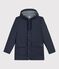 Ikonische Regenjacke Damen/Herren blau SMOKING
