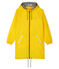 Lange winddichte jacke damen gelb JAUNE