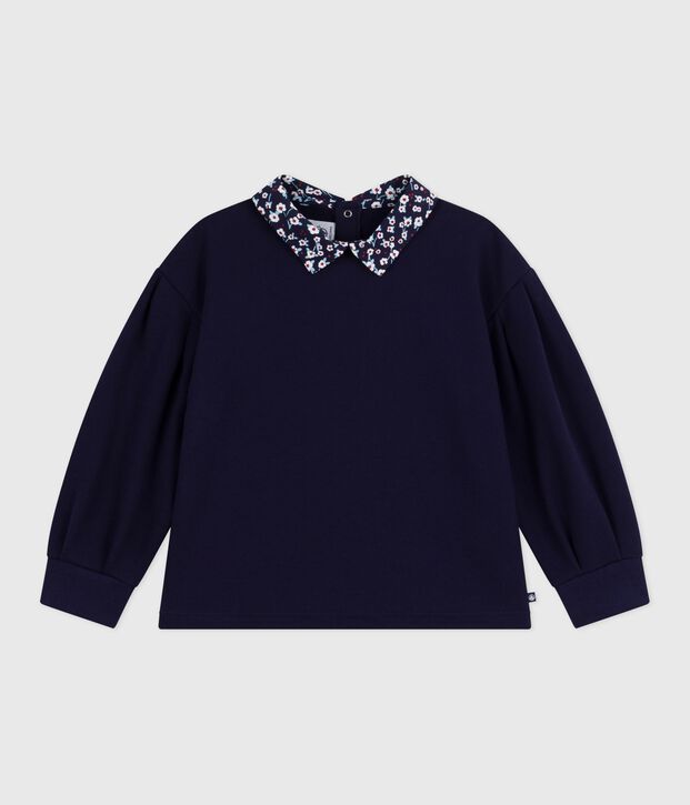 Kinder-Sweatshirt aus einfarbiger Baumwolle SOIR