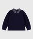 Kinder-Sweatshirt aus einfarbiger Baumwolle