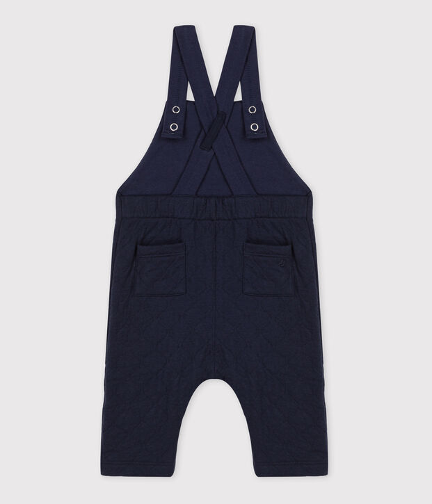 Lange Baby-Latzhose aus gestepptem Doppeljersey SMOKING