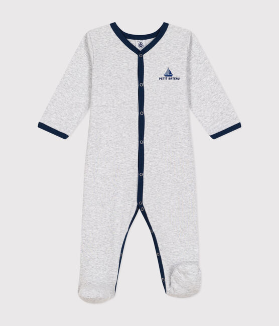 Dors bien en coton bébé grau POUSSIERE CHINE