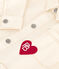 Kinder-Jeansjacke einfarbig  naturfarben MILK
